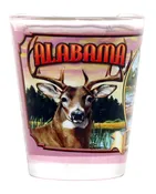 Alabama State Mural Shot Glass jks