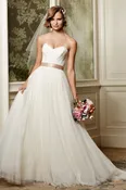 Wtoo 13704 Two-Piece Strapless Sweetheart Tulle Wedding Dress