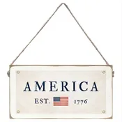 America Est 1776 Twine Sign