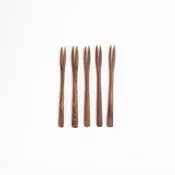 6" Walnut Wood Olive Pick