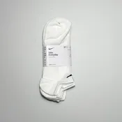 NIKE SB EVERYDAY CUSHIONED NO SHOW 3PK SOCKS - WHITE