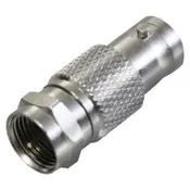 Adapter 75 Ohm BNC Jack To Type F Plug