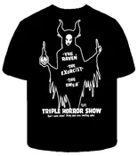 EVILS TRIPLE HORROR Mens shirt  -  ships sept 30th