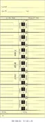 39-2: Sun-Sat Weekly or Bi-Weekly Time Cards, Box of 1000