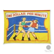 1950’s Hand Painted Sideshow Banner