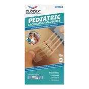 Pediatric Laceration Closures - (3) Closures ⅝", ¾", 1"