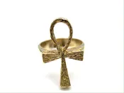 10K Yellow Gold Peace Ring