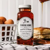 100% Pure Organic Maple Syrup - 8 oz Farmhouse Bottle