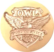 3D Owl Post Service Wax Seal Stamp Head