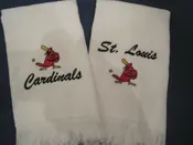 Cardinals Golf Towels — Tag-It In Stitches Custom Embroidery