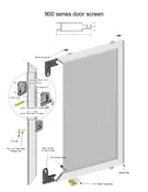 Custom Made Sliding Door Screen