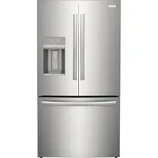 Frigidaire GRFS2853AF 27.8 Cu. Ft. French Door Refrigerator with Dual Ice Maker and Exterior Ice And Water Dispenser – Fingerprint Resistant Stainless Steel