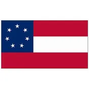 1st South Alliance - Stars & Bars Flag