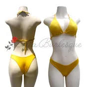 Cute mustard yellow bikini