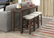 Occasional Jax Bar Table 4PC. Set