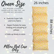 Baseball Pillow Bed, Softball Pillow Bed Case, Baseball Gift, Softball Gift