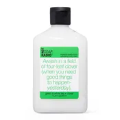 Awash in a field of four-leaf clover (when you need good things to happen- yesterday). <b>body scrub</b>