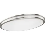 Abide LED LED Flush Mount in Brushed Nickel