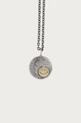 10¢ Brass Smile Pendant