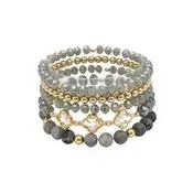 Hilly Gold Gray Bracelet