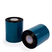 3.27" x 1476' Wax Resin Thermal Transfer Ribbon - 24 Rolls/Case - 1" Core - Coated Side Out - Zebra Intermec