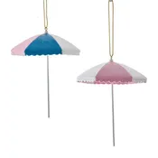 Beach Umbrella Resin Ornament