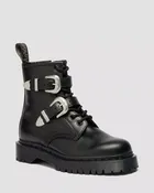 1460 Western Buckle Bex Atlas Leather Lace Up Ankle Boots