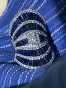 Cashmere Sapphire & Diamond Statement Ring — Leon’s Beverly Hills