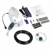 15' - 25' Nylon Tubing High Pressure Misting System Kit w/ Remote (7-12 Nozzles)