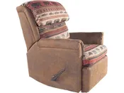 101R Rustic Rocker Recliner