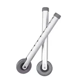 3″ Universal Walker Wheels with Two Sets of Rear Glides