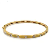 14K Gold Bracelet with Diamond