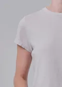 Adine Shrunken Tee - Bone