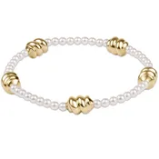 Admire Gold 3mm Pearl Bracelet