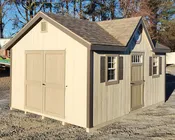 12x16 Deluxe Painted Cape Cod Shed