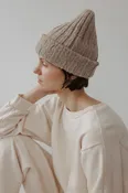 Wol Hide Rib Hat - Oatmeal — Cocobolo