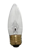 40W Straight tip Med Clear 120V – 9,000 Hours