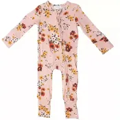 Angel Dear Bamboo Romper - Poppies & Daisies