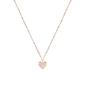 18k. Pink Gold Korloff “KORLOVE” diamond Necklace