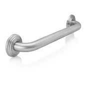 Brushed Chrome DECORATIVE Grab Bar