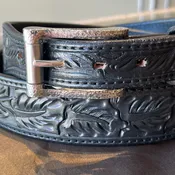 1" Hammered Finish Roulette Buckle