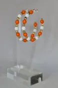 Monarch Beaded Hoops