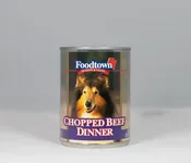 Chopped Beef Dinner dog food