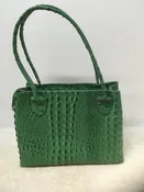 Alex & Co Women's Green Shoulder Bag-Purse