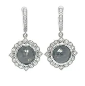 Black Diamond Earrings