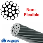 1x19 304 Stainless Steel Wire Rope - Premium Aircraft Cable