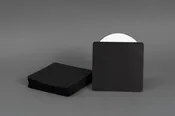 Black Disc Inner Sleeve (Blank DIY Packaging) — Stumptown Printers Worker Cooperative