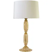 Gold Murano Lamp, Italy
