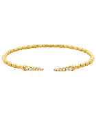 Bangle diamond bracelet in yellow gold (170-00851)