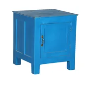 Bright Blue Nightstand | Asia West